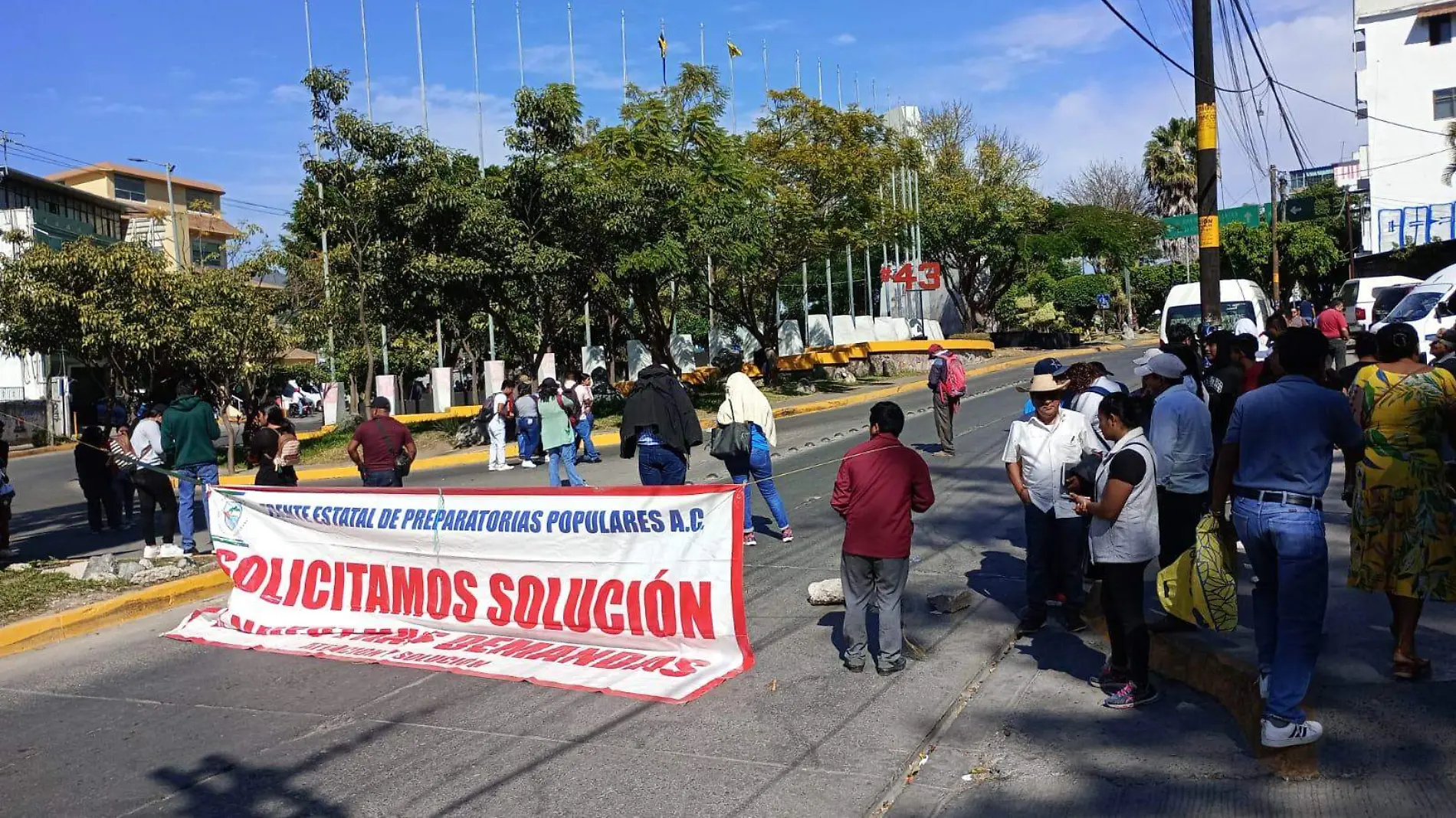 Bloqueos en Chilpancingo